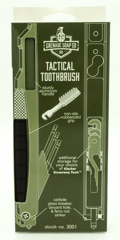 GRENADE SOAP CO TACTICAL TOOTHBRUSH - Magnadyne