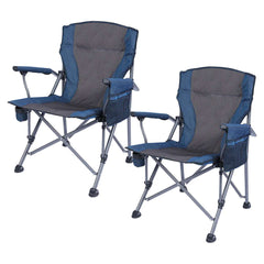 Heavy Duty Folding Camping Chair with High Back & Cup Holder - Magnadyne