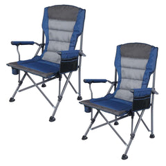 Heavy Duty Folding Camping Chair with High Back & Cup Holder - Magnadyne