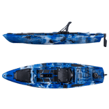 Hoodoo Blackfin 120P Pedal Drive Kayak - Magnadyne
