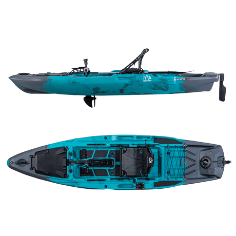 Hoodoo Blackfin 120P Pedal Drive Kayak - Magnadyne
