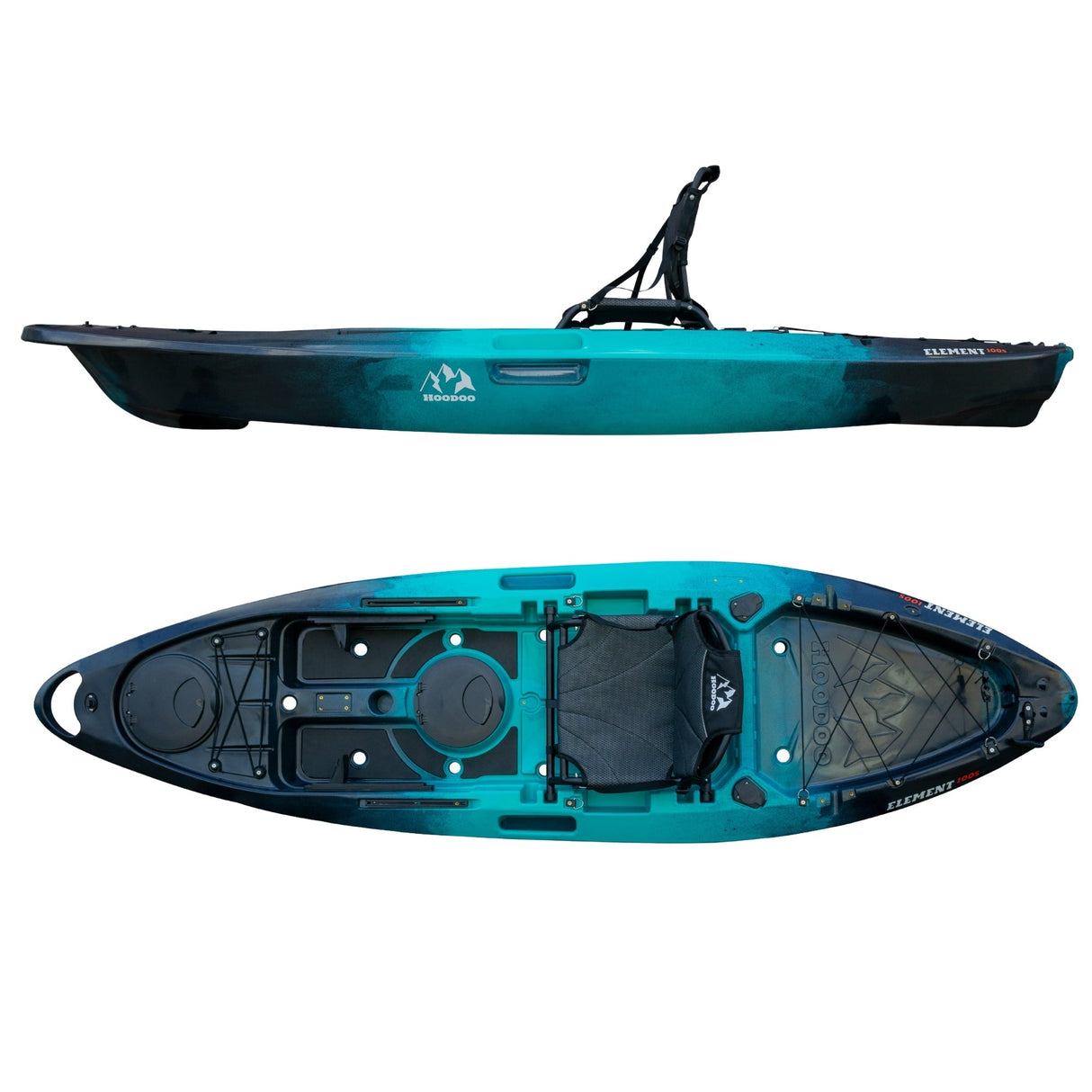 Hoodoo Element 100S Sit On Top Kayak - Magnadyne