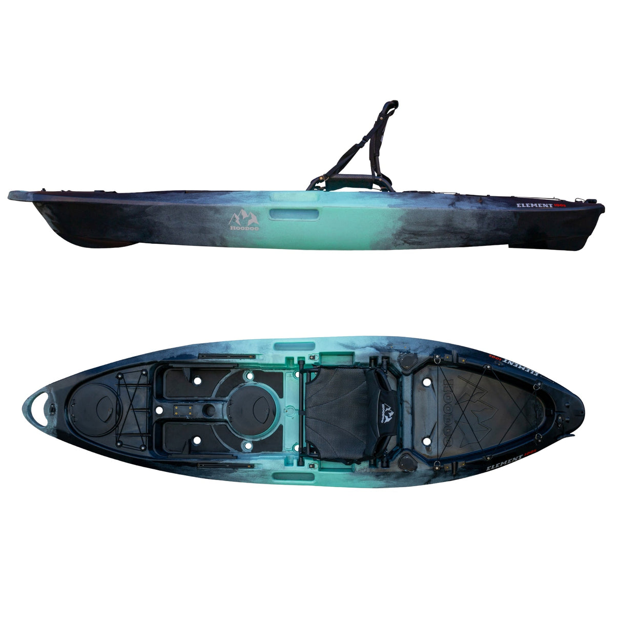 Hoodoo Element 100S Sit On Top Kayak - Magnadyne