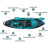 Hoodoo Element 100S Sit On Top Kayak - Magnadyne