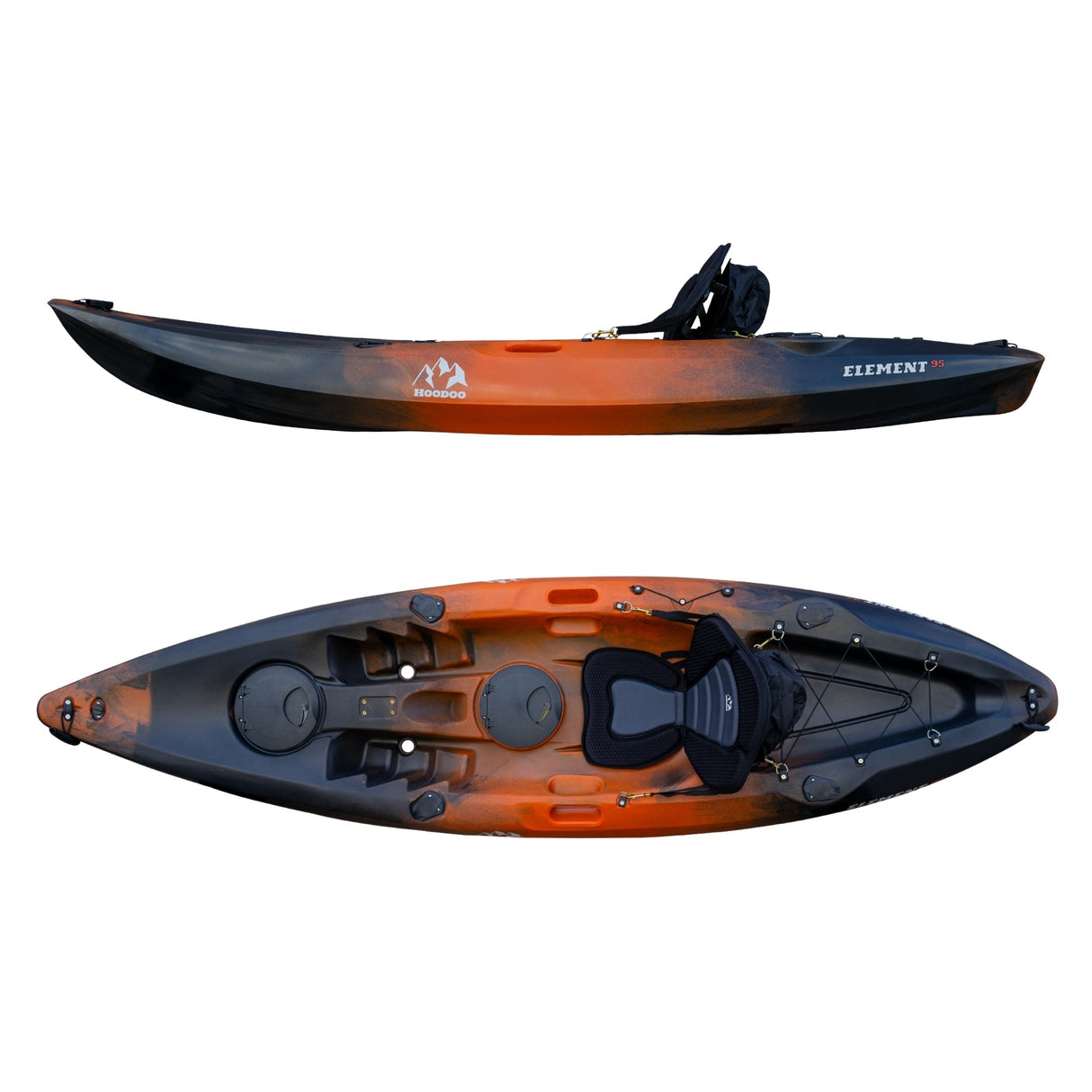 Hoodoo Element 95 Sit On Top Kayak - Magnadyne