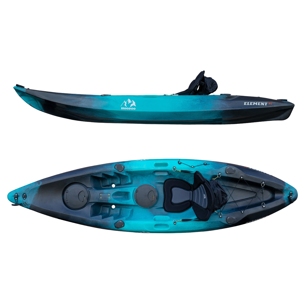 Hoodoo Element 95 Sit On Top Kayak - Magnadyne