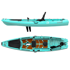 Hoodoo Impulse 120 Fin Drive Kayak - Magnadyne