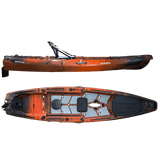 Hoodoo Impulse 120 Fin Drive Kayak - Magnadyne