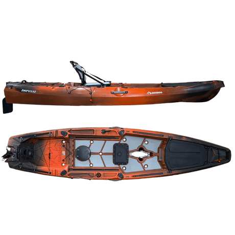 Hoodoo Impulse 120 Fin Drive Kayak - Magnadyne