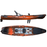 Hoodoo Impulse 120 Fin Drive Kayak - Magnadyne