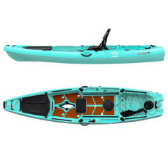 Hoodoo Impulse 120 Fin Drive Kayak - Magnadyne