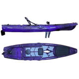 Hoodoo Impulse 120 Fin Drive Kayak - Magnadyne