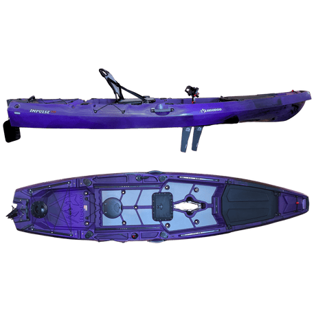 Hoodoo Impulse 120 Fin Drive Kayak - Magnadyne