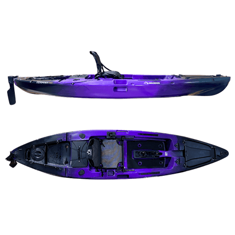Hoodoo Tempest 120P Pedal Drive Kayak - Magnadyne