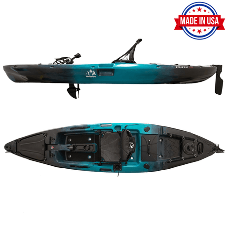 Hoodoo Tempest 120P Pedal Drive Kayak - Magnadyne
