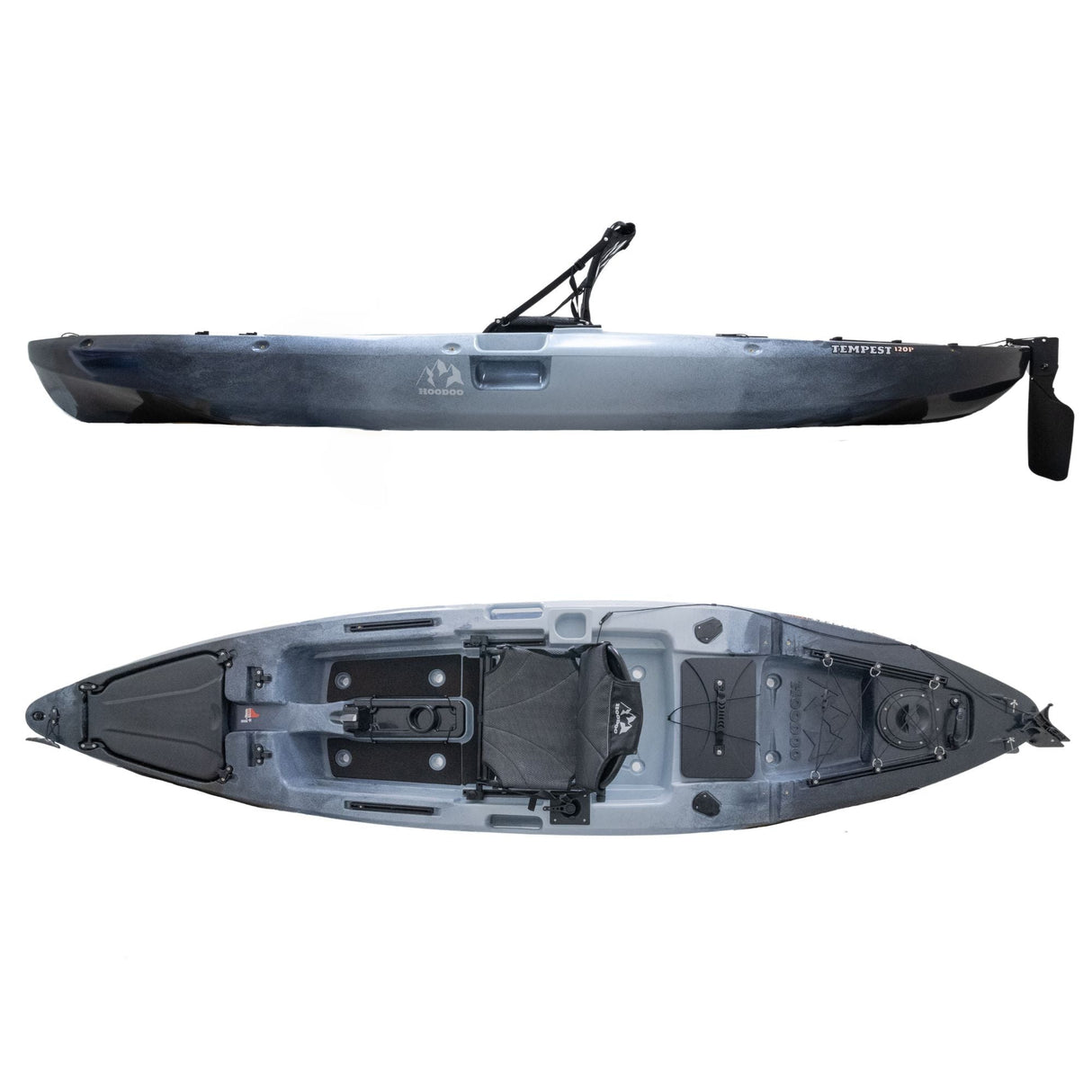Hoodoo Tempest 120P Pedal Drive Kayak - Magnadyne