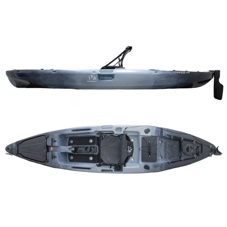 Hoodoo Tempest 120P Pedal Drive Kayak - Magnadyne