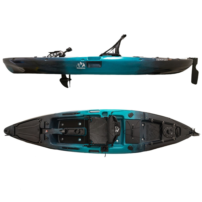 Hoodoo Tempest 120P Pedal Drive Kayak - Magnadyne