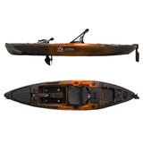Hoodoo Tempest 120P Pedal Drive Kayak - Magnadyne