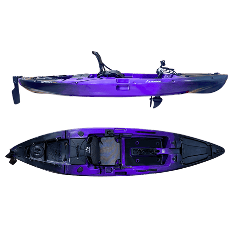 Hoodoo Tempest 120P Pedal Drive Kayak - Magnadyne