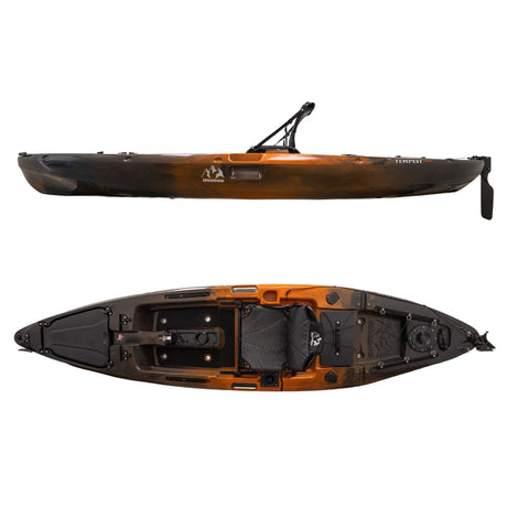 Hoodoo Tempest 120P Pedal Drive Kayak - Magnadyne