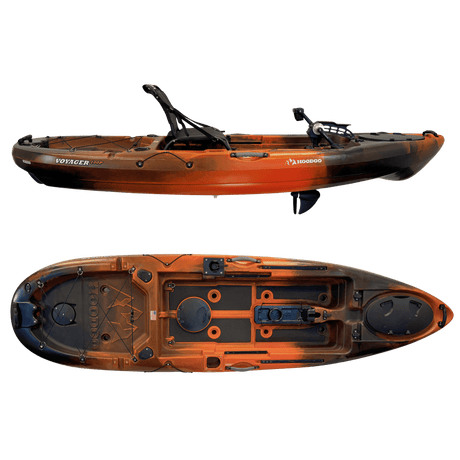 Hoodoo Voyager 100P Pedal Drive Kayak - Magnadyne
