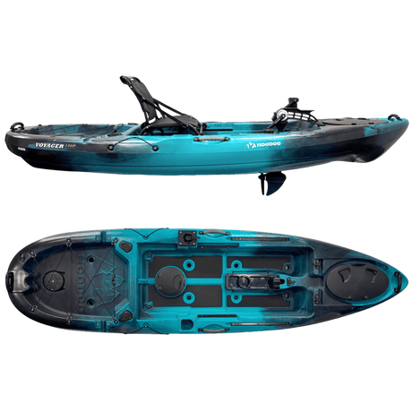 Hoodoo Voyager 100P Pedal Drive Kayak - Magnadyne