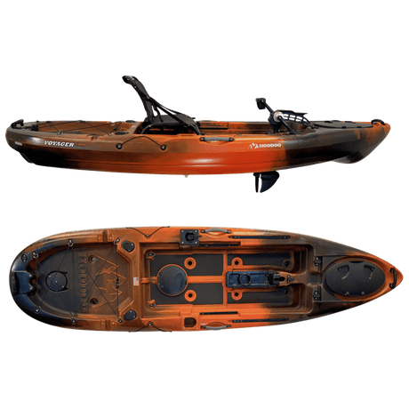 Hoodoo Voyager 100P Pedal Drive Kayak - Magnadyne