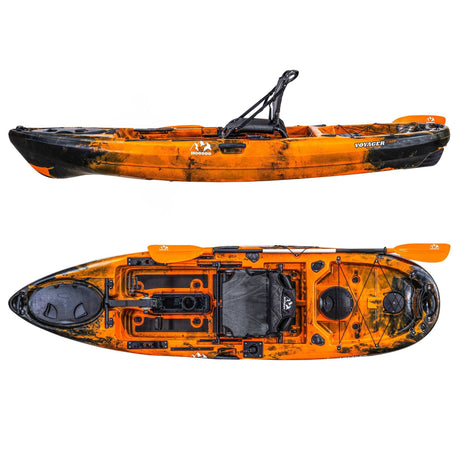 Hoodoo Voyager 100P Pedal Drive Kayak - Magnadyne