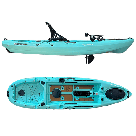 Hoodoo Voyager 100P Pedal Drive Kayak - Magnadyne