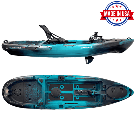 Hoodoo Voyager 100P Pedal Drive Kayak - Magnadyne