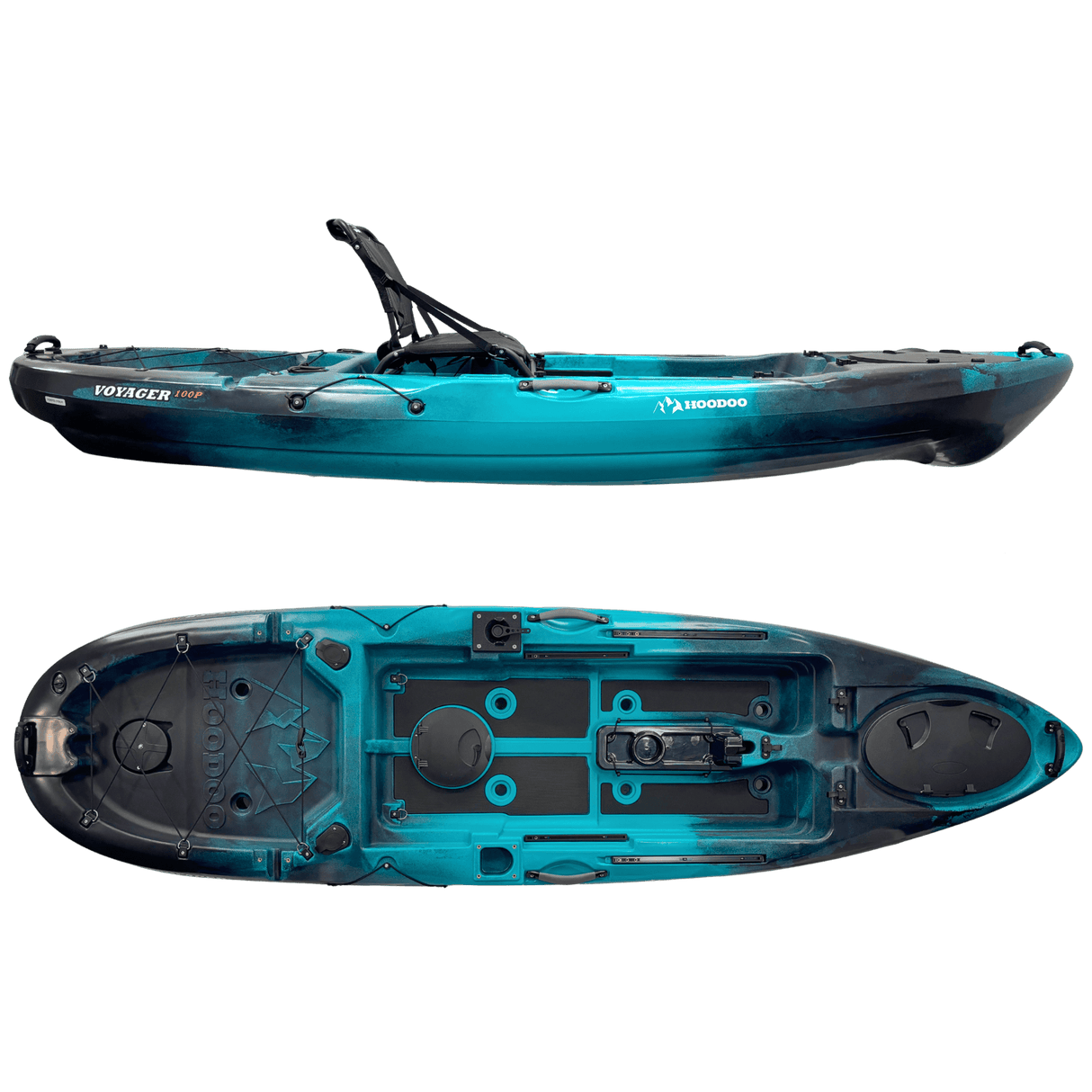 Hoodoo Voyager 100P Pedal Drive Kayak - Magnadyne