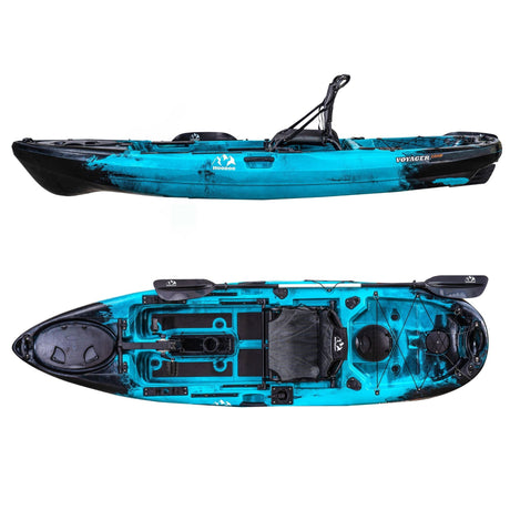 Hoodoo Voyager 100P Pedal Drive Kayak - Magnadyne
