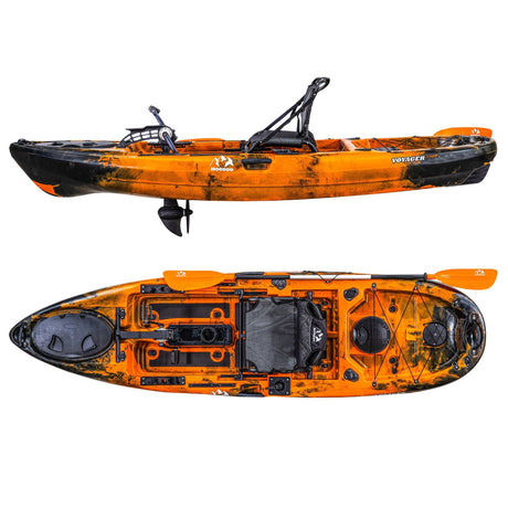 Hoodoo Voyager 100P Pedal Drive Kayak - Magnadyne