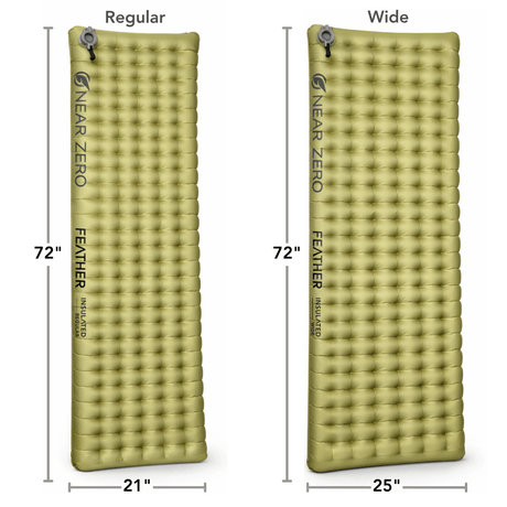 Insulated Inflatable Sleeping Pad - Magnadyne