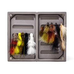 JHFLYCO Loaded Foam Fly Box - Assorted Medium Streamer - Magnadyne