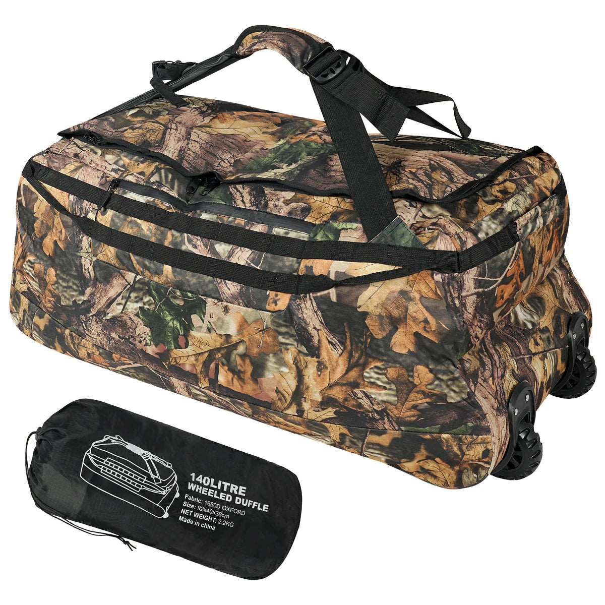thumbnail image 2 of Camping Tent Compression Carry Storage Pack Duffel Bag With Fasten Belt 2 of 13