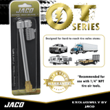 Lightning™ T-Series Tire Air Chuck | Open Flow, 1/4" F-NPT - Magnadyne