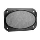 Magnadyne G46WI - PR | 4" x 6" Satin Finish Speaker Grills | Black Metal Mesh - Pair - Magnadyne