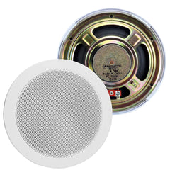 Magnadyne SK525TL - P | 5 - 1/4" Dual Cone Round Speaker w/ Grill | White - Magnadyne