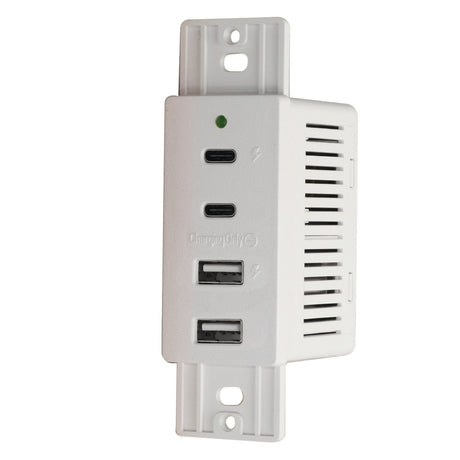 Magnadyne WC - USBAC - B | Wall Mount Dual USB A & C Charger | 4 Ports - Magnadyne