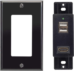 Magnadyne WC - USBHD - B | Wall Mount USB - A Charging Port & HDMI Pass Through - Magnadyne