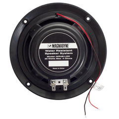 Magnadyne WR4B - LED | 5" Water Resistant Dual Cone Speaker with Blue LED Lights - Magnadyne