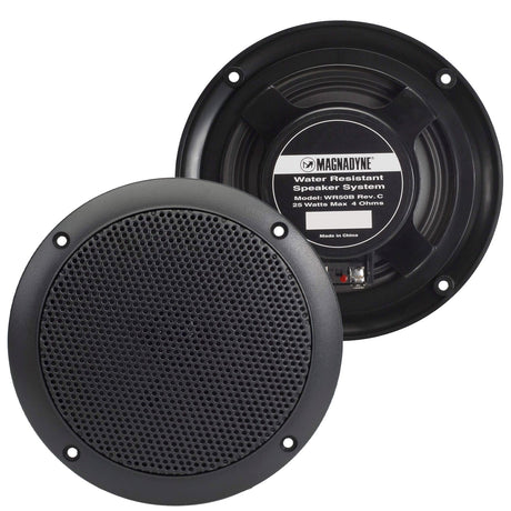 Magnadyne WR50 - PAIR | 5" Dual Cone Slim Profile Speakers | Black or White - Magnadyne