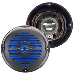 Magnadyne WR58B - LED - PR | 5'' Water Resistant Surface Mount Speaker/Grill with LED Lighting | Sold as a Pair - Magnadyne