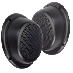 Magnadyne WR58B - PAIR | Outdoor Wedge Speakers, 5 Inch, Water Resistant, 25 Watts, Black | Sold As A Pair - Magnadyne