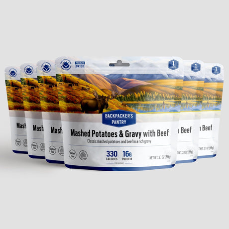 Mashed Potatoes & Gravy with Beef - Magnadyne