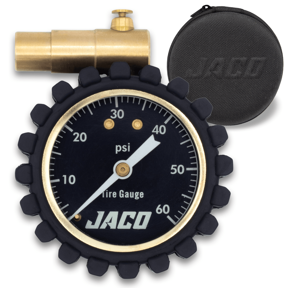 MBX-60 Presta Tire Pressure Gauge for Bikes (Max 60 PSI) | MTB & XC Series - Magnadyne