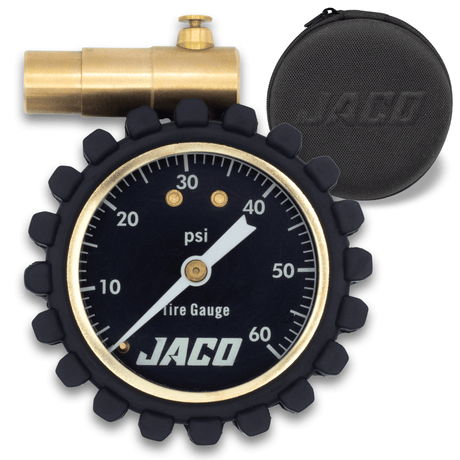 MBX-60 Presta Tire Pressure Gauge for Bikes (Max 60 PSI) | MTB & XC Series - Magnadyne