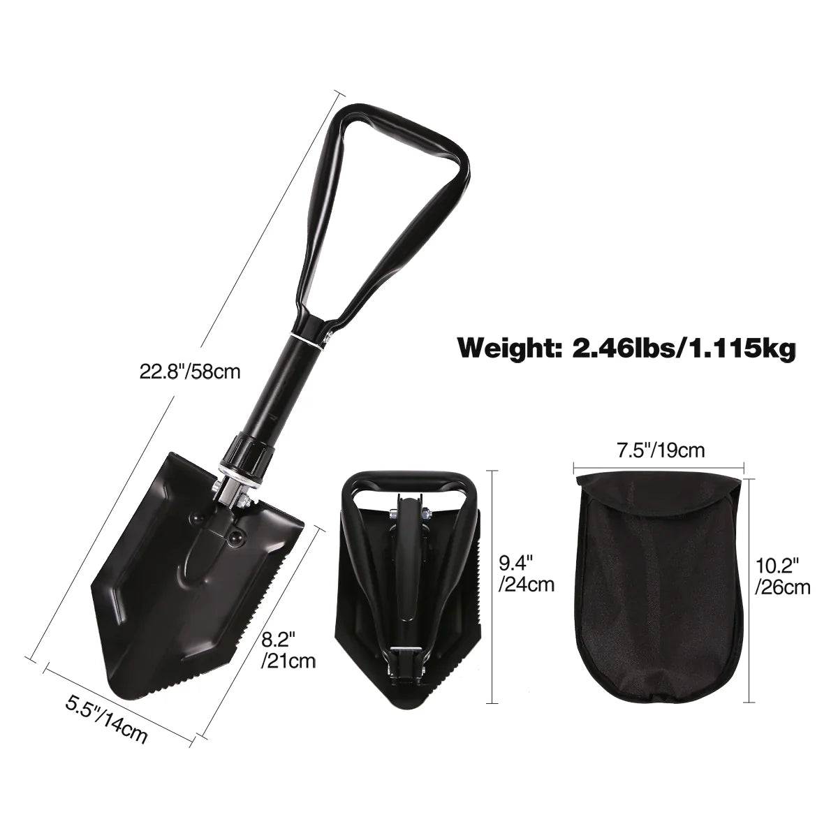 Military Folding Camping Shovel - Magnadyne